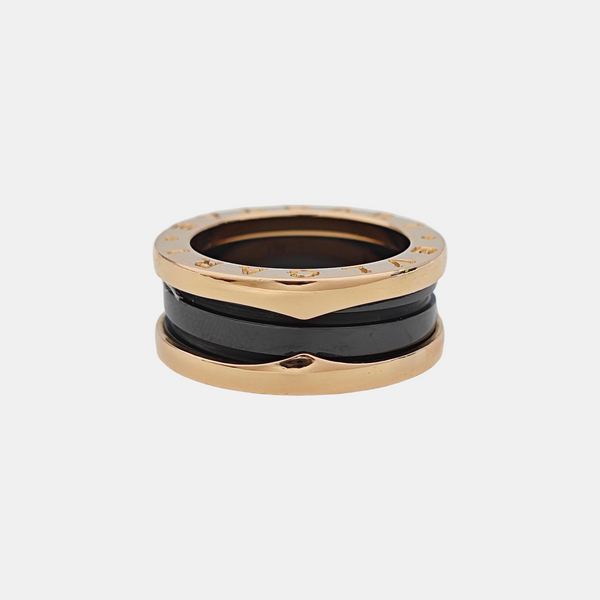 B.ZERO1 18k Rose Gold Ring EU 49