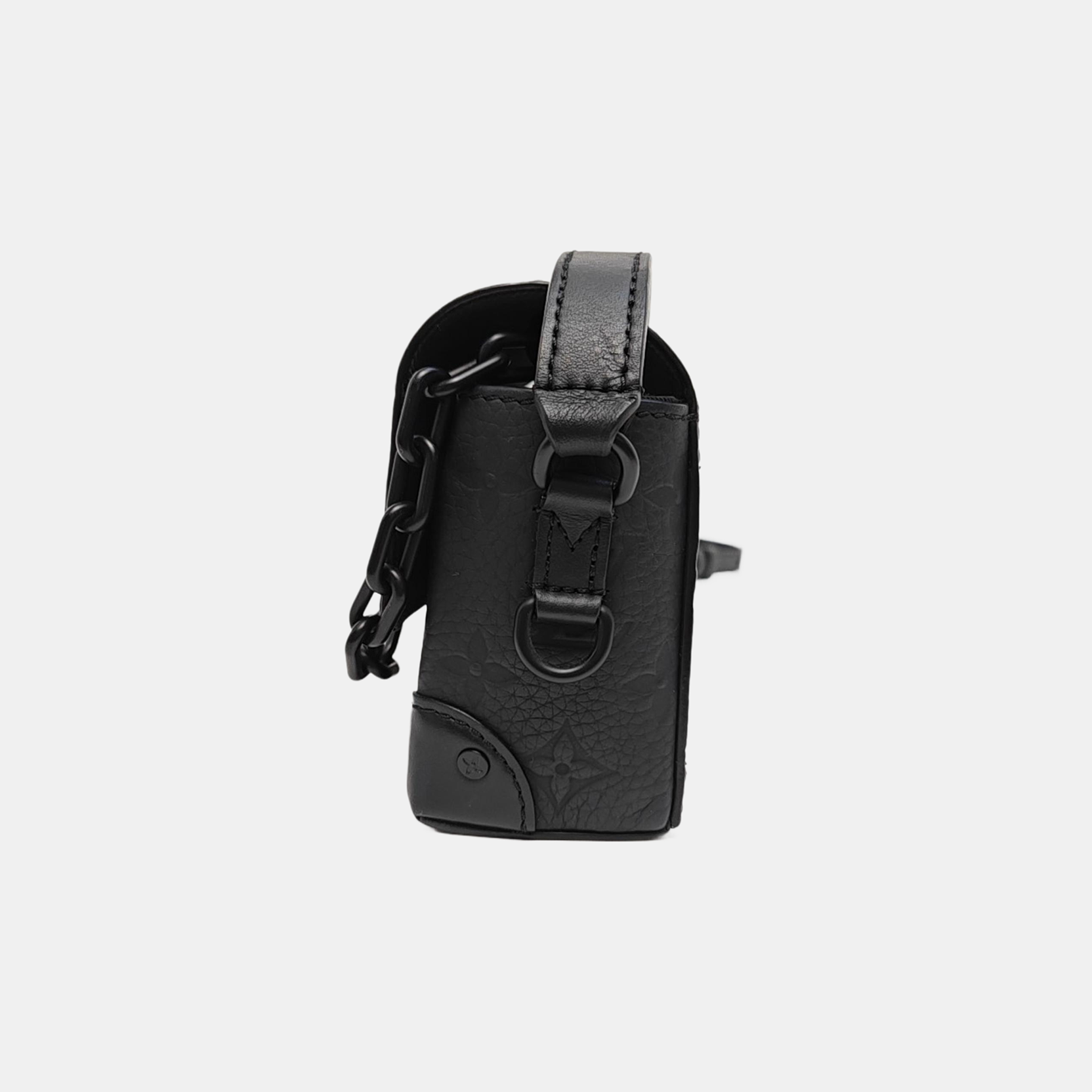 SOFT TRUNK Mini Monogram Calfskin Black