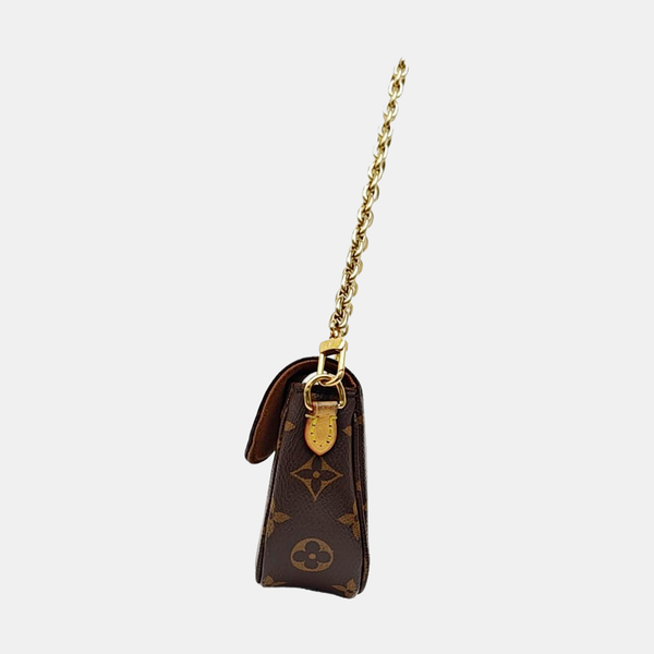 IVY Monogram Coated Canvas Brown