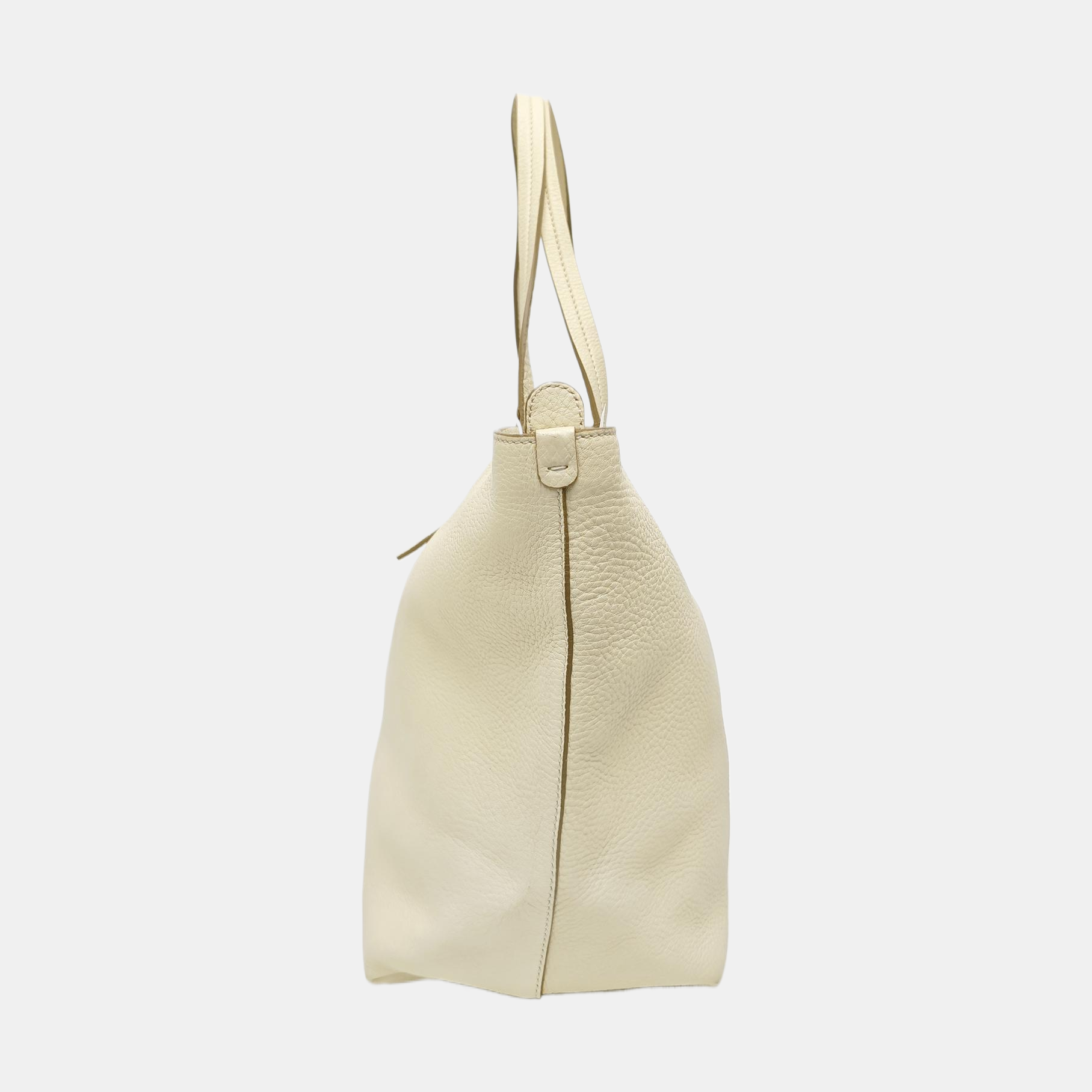 Calfskin Tote Bag Beige