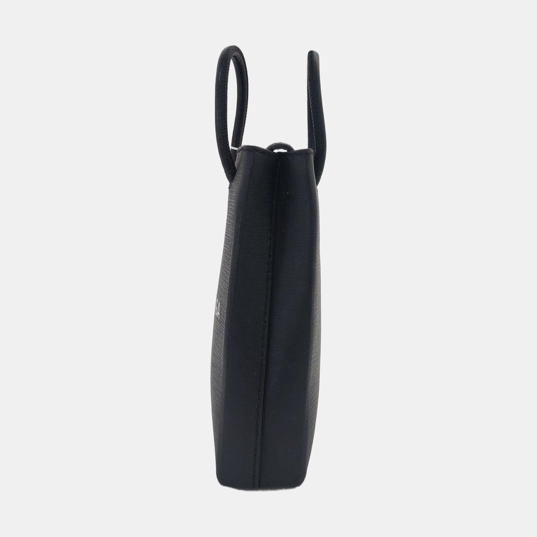 Shopping Bag Calfskin Black