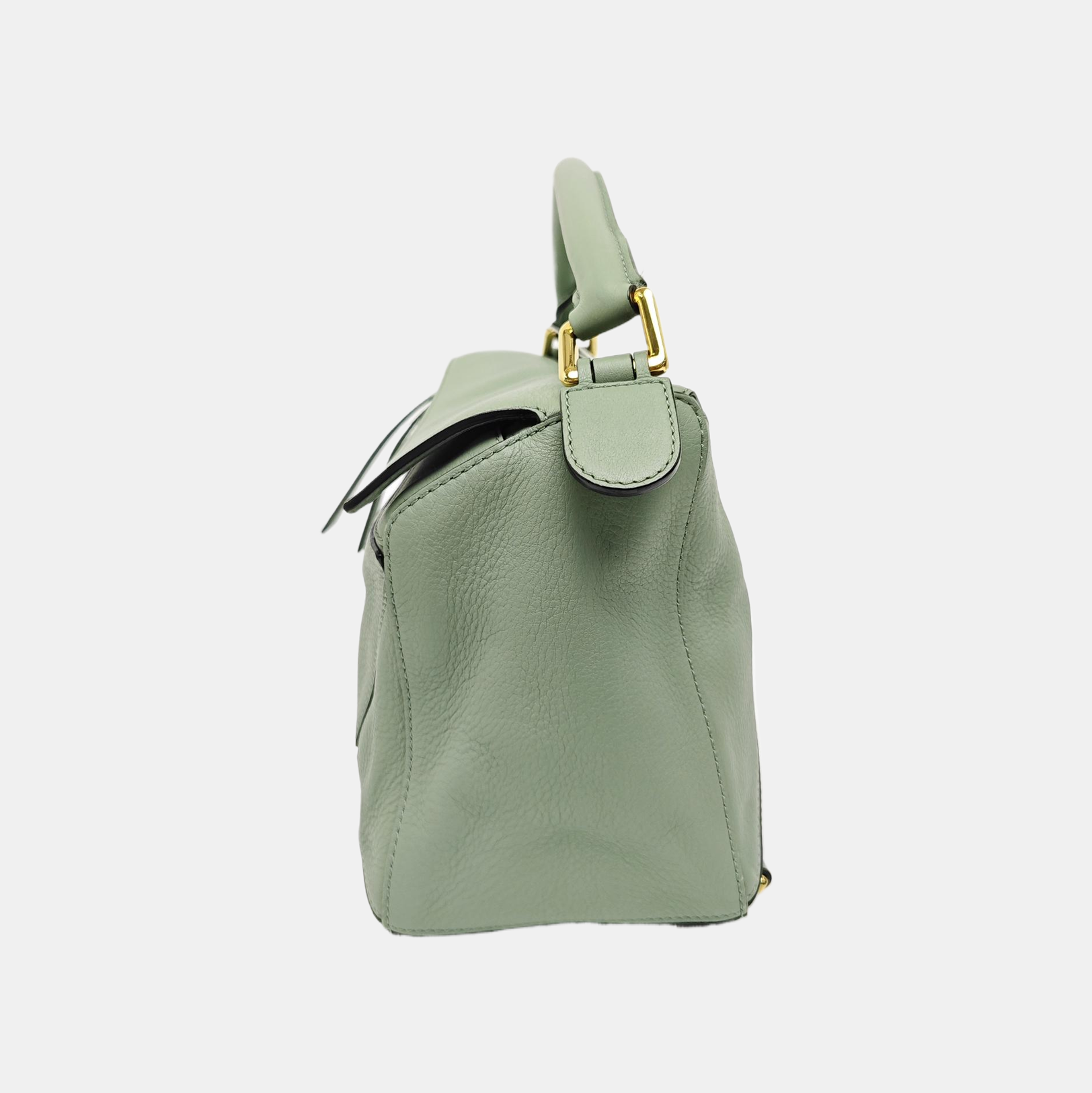 Puzzle Medium Calfskin Green
