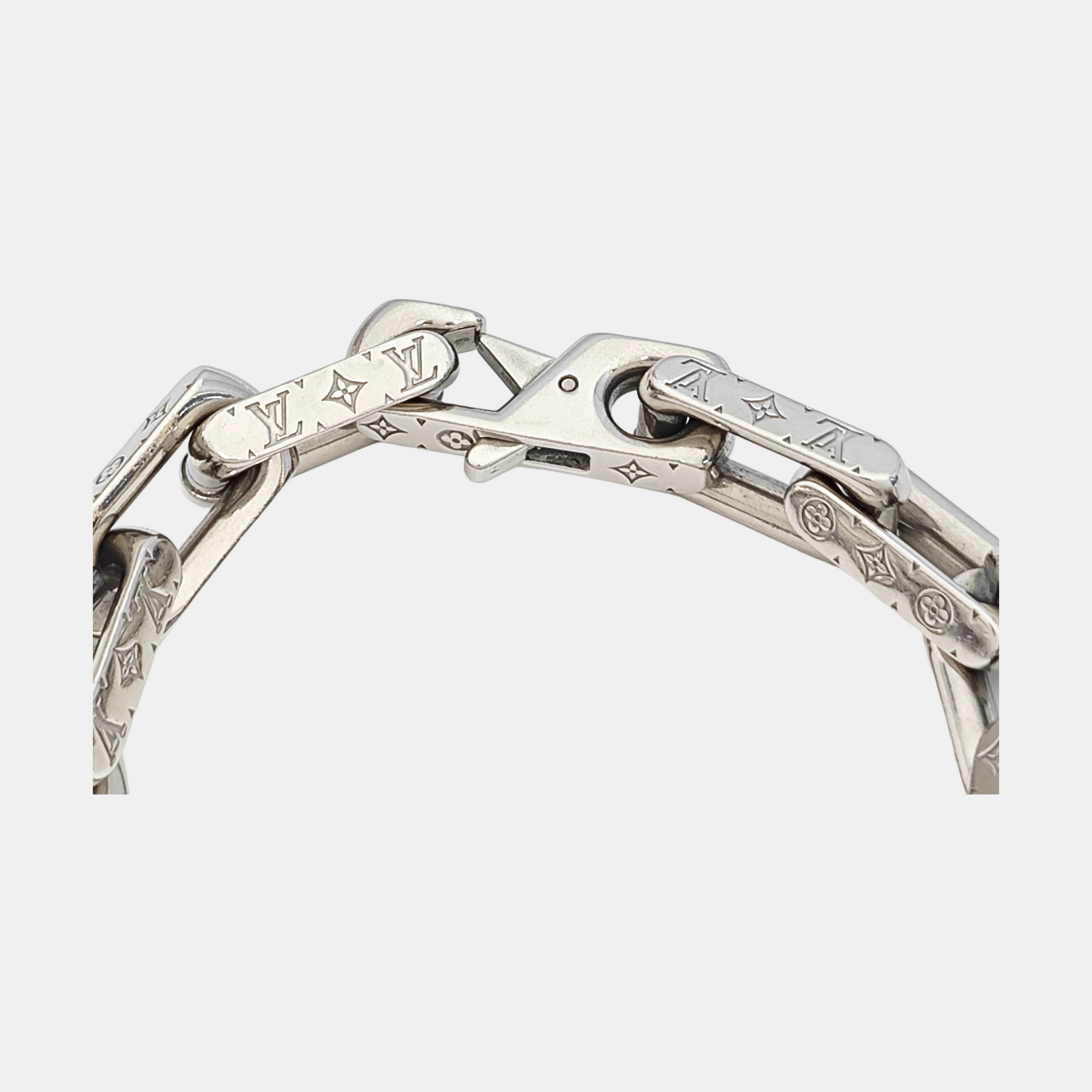 MONOGRAM Metal Silver Bracelet