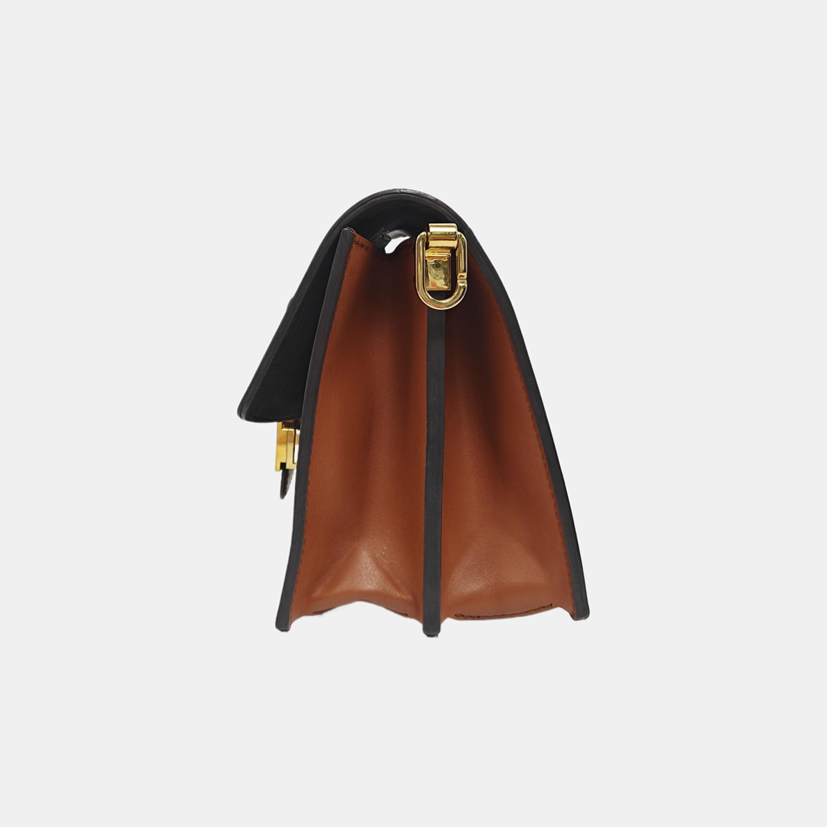 DAUPHINE MM Monogram Coated Canvas Brown