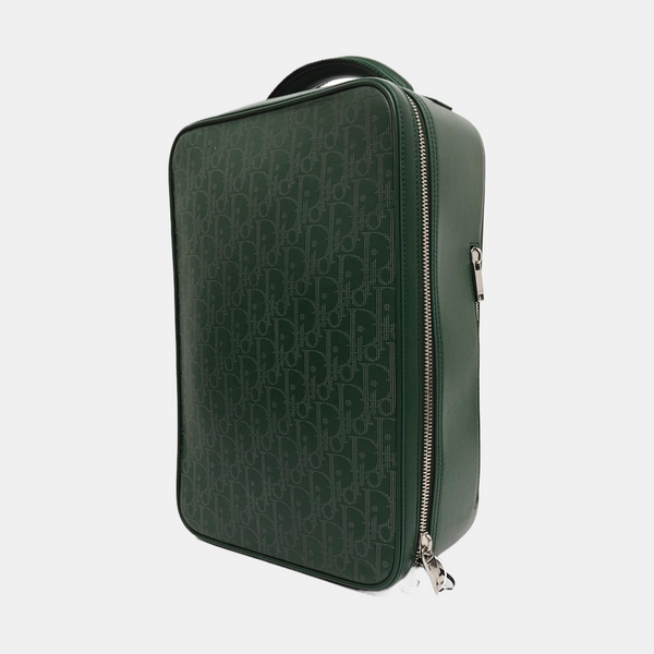 World Tour Large Calfskin Green