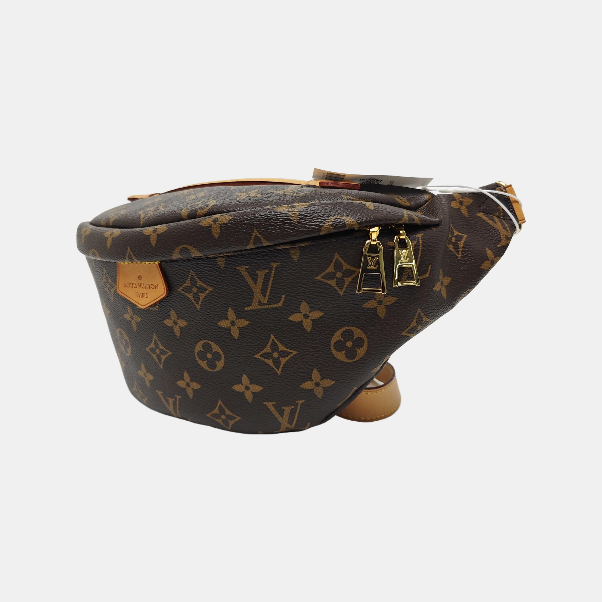BUMBAG Monogram Coated Canvas Brown