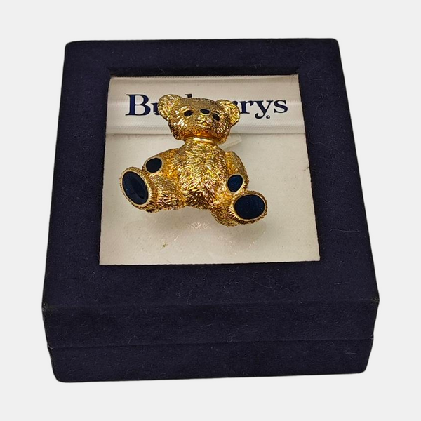Metal Gold Brooch