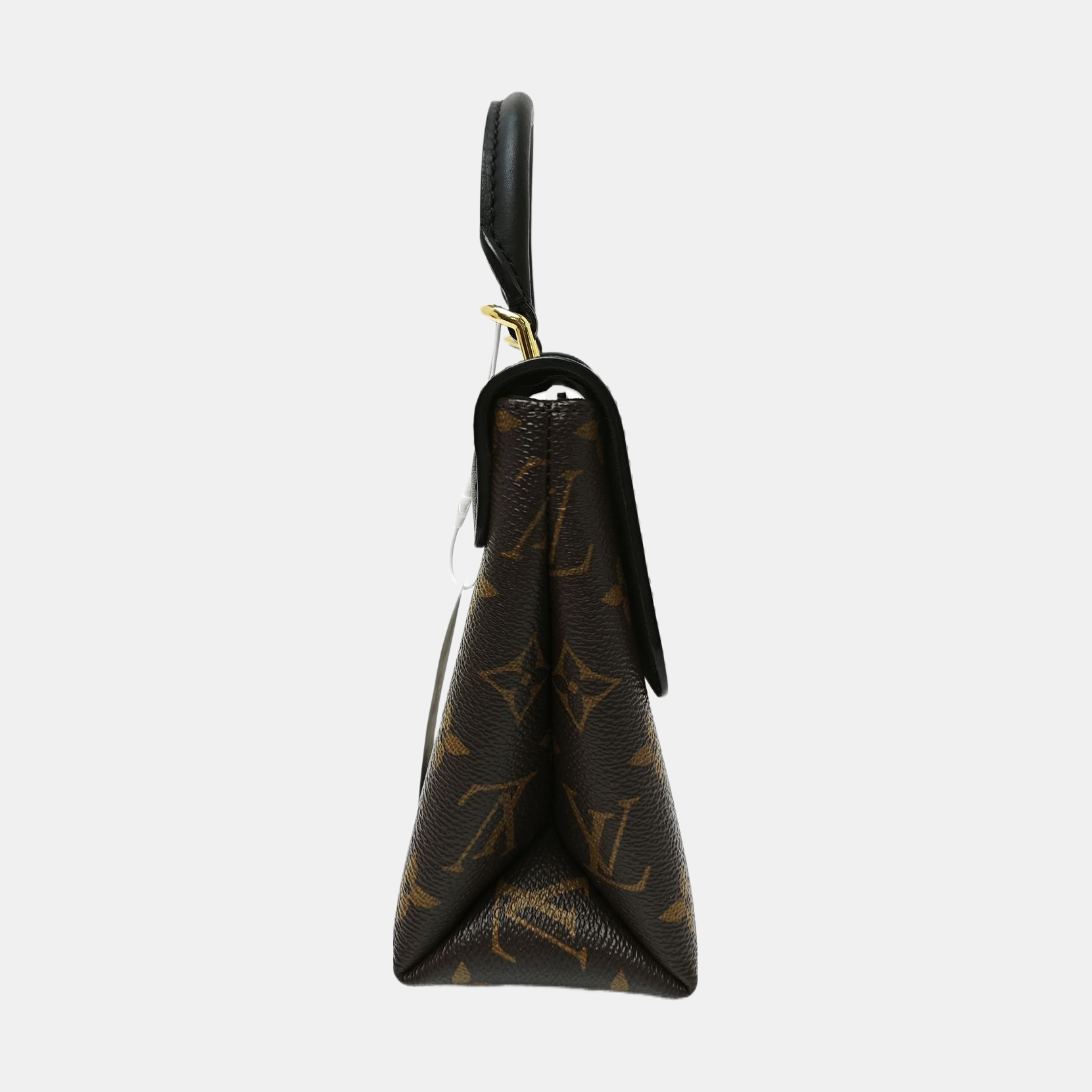 LOCKY BB Monogram Coated Canvas Brown