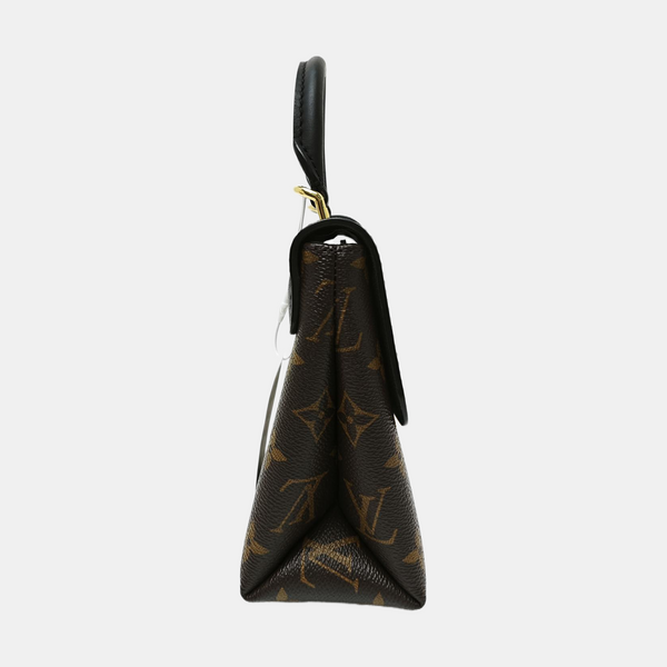 LOCKY BB Monogram Coated Canvas Brown