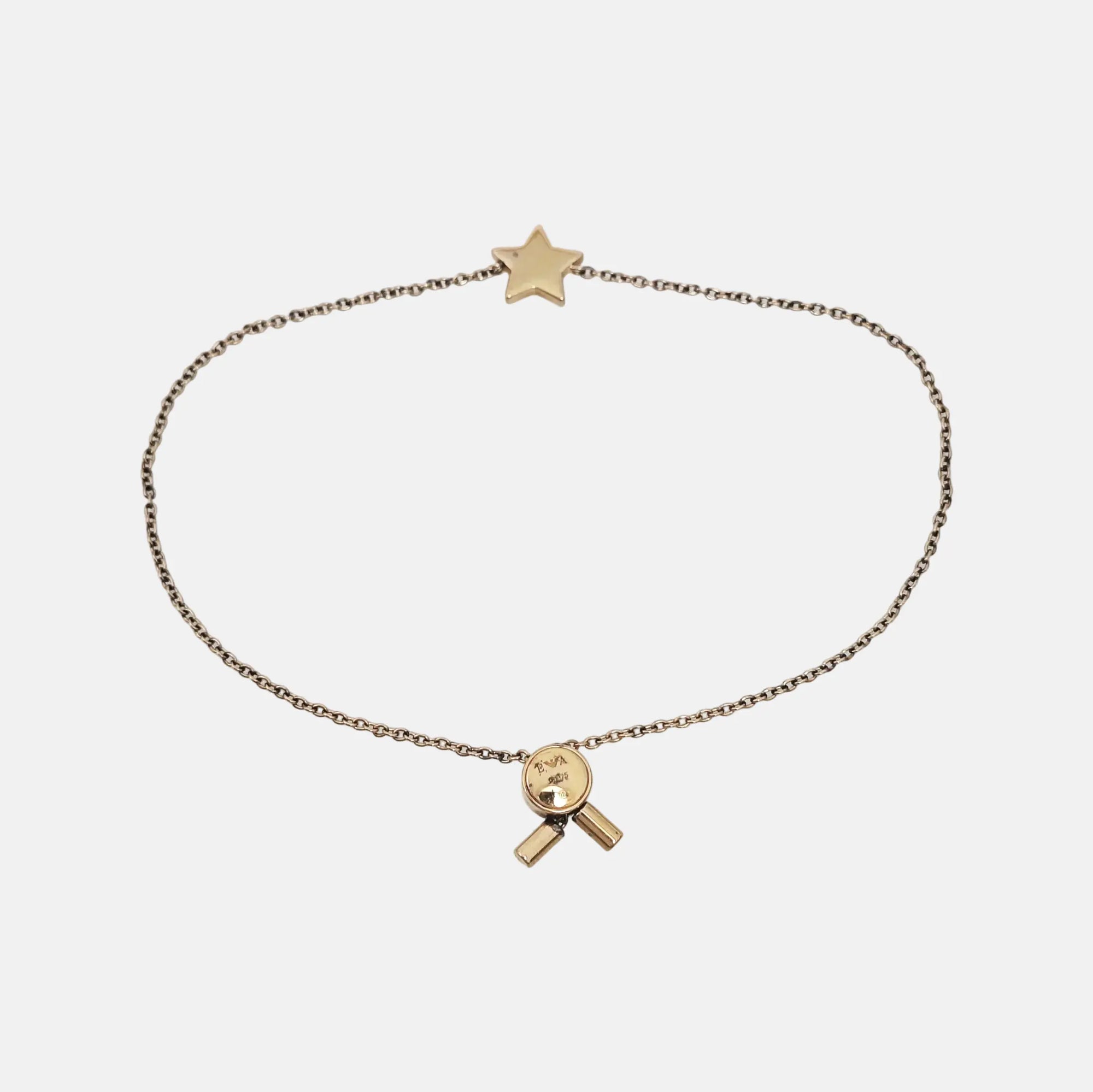 Synthetic Crystal Rose Gold Bracelet