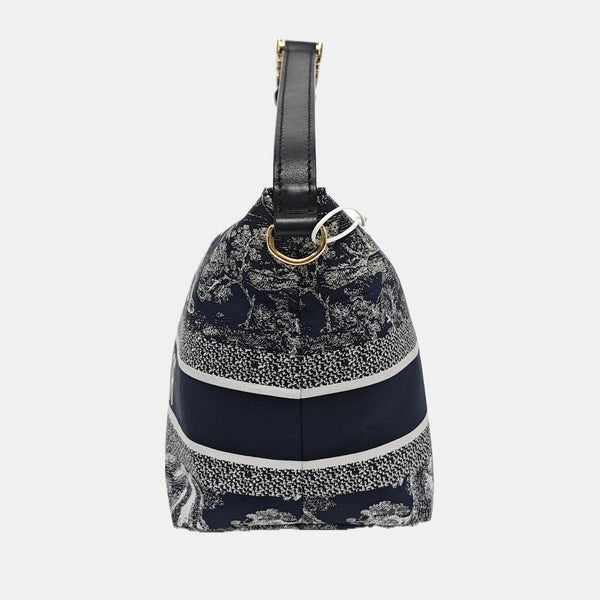 Diortravel Nomad Medium Fabric Blue