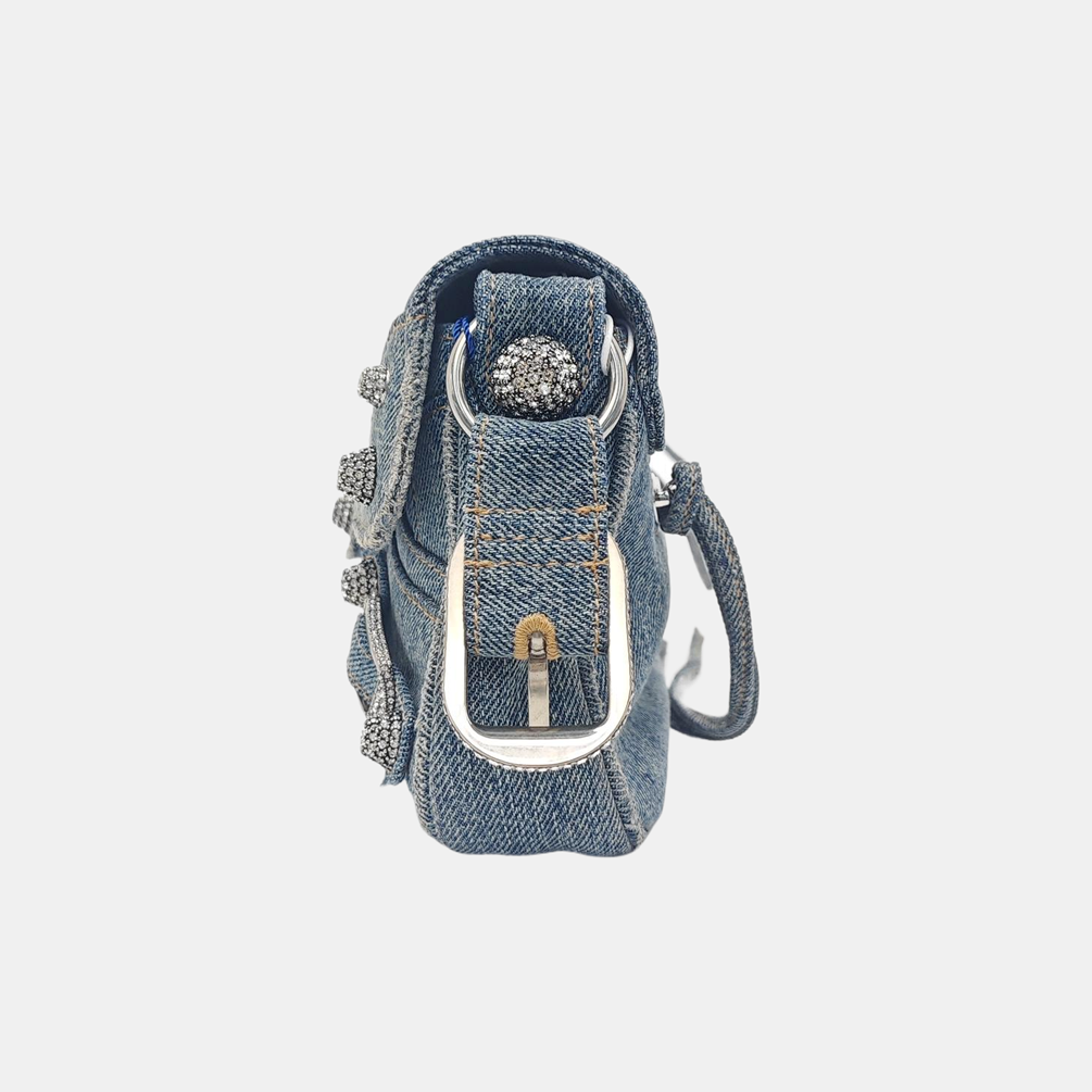 Le Cagole Small Denim Blue