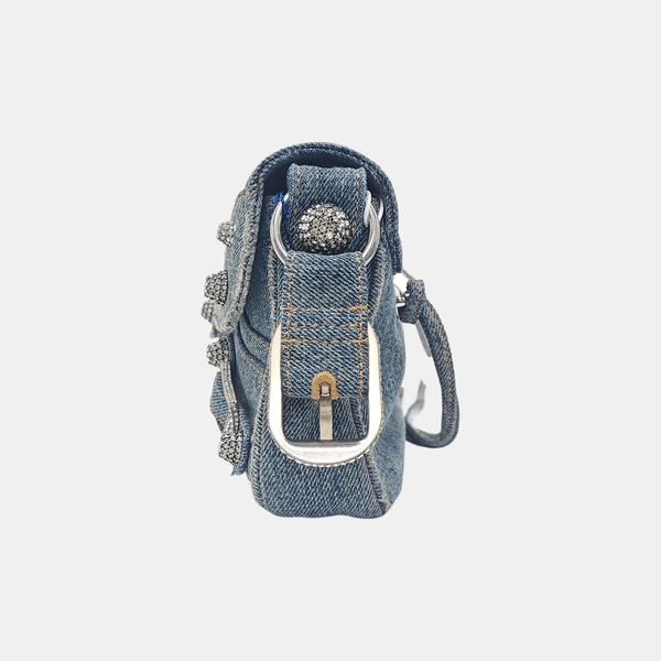 Le Cagole Small Denim Blue