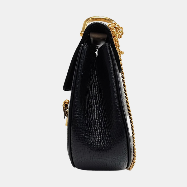 Drew Mini Calfskin Black