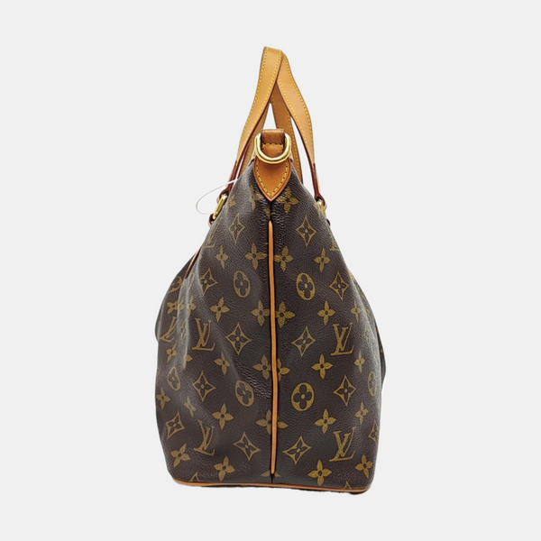 PALERMO PM Monogram Coated Canvas Brown