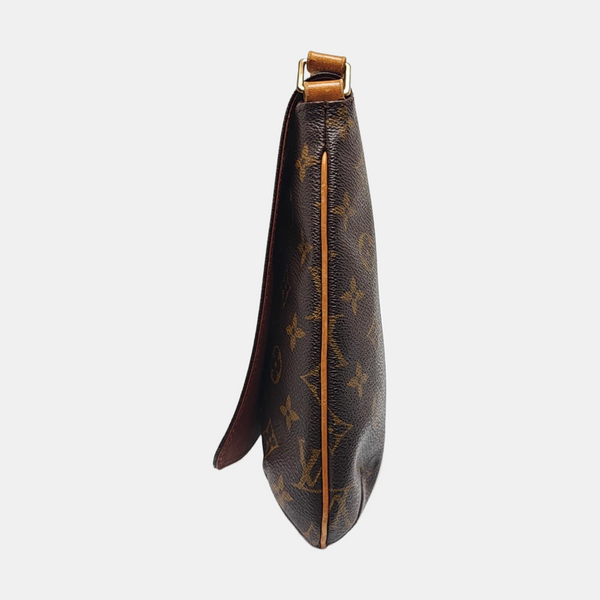 MUSETTE TANGO Monogram Coated Canvas Brown