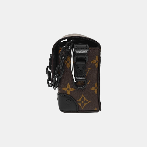 SOFT TRUNK Mini Monogram Coated Canvas Brown