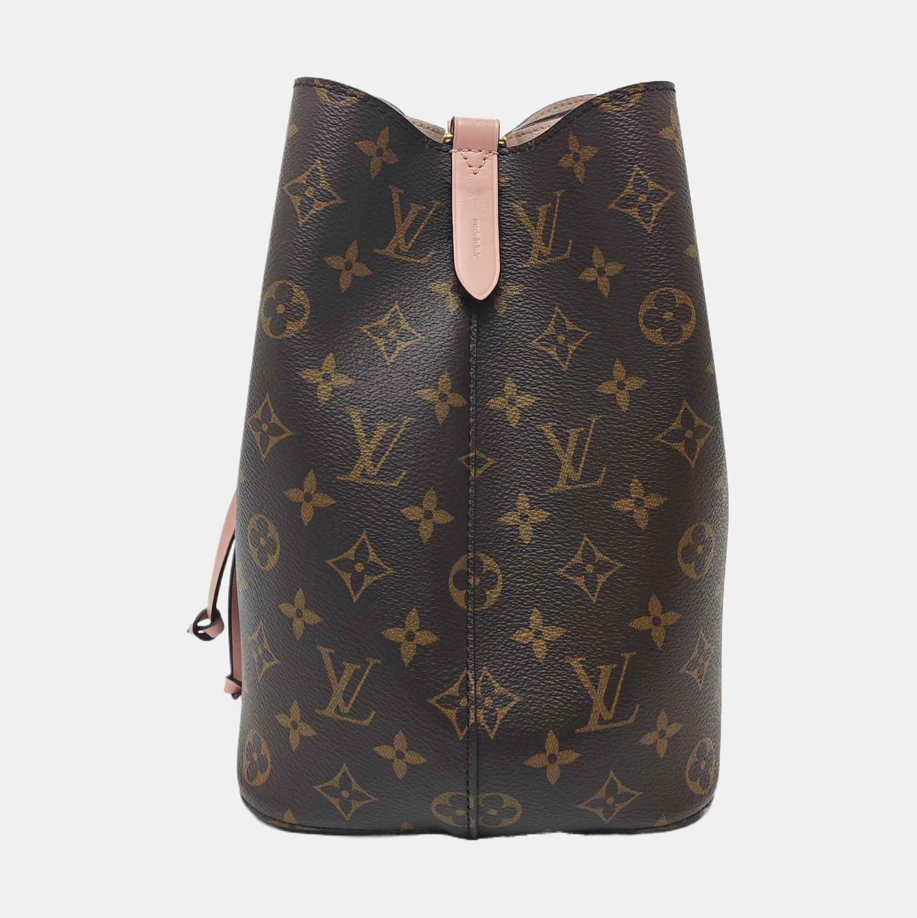 NÉONOÉ MM Monogram Coated Canvas Brown