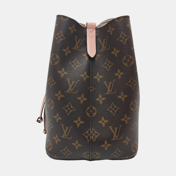 NÉONOÉ MM Monogram Coated Canvas Brown