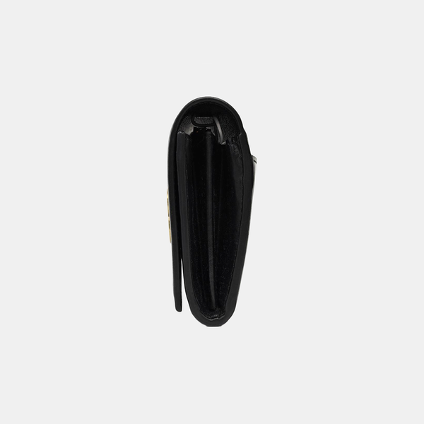 Hourglass Small Calfskin Black