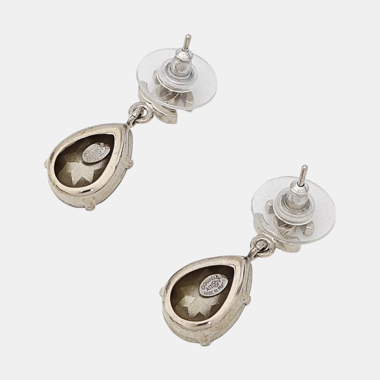 Metal Silver Earrings