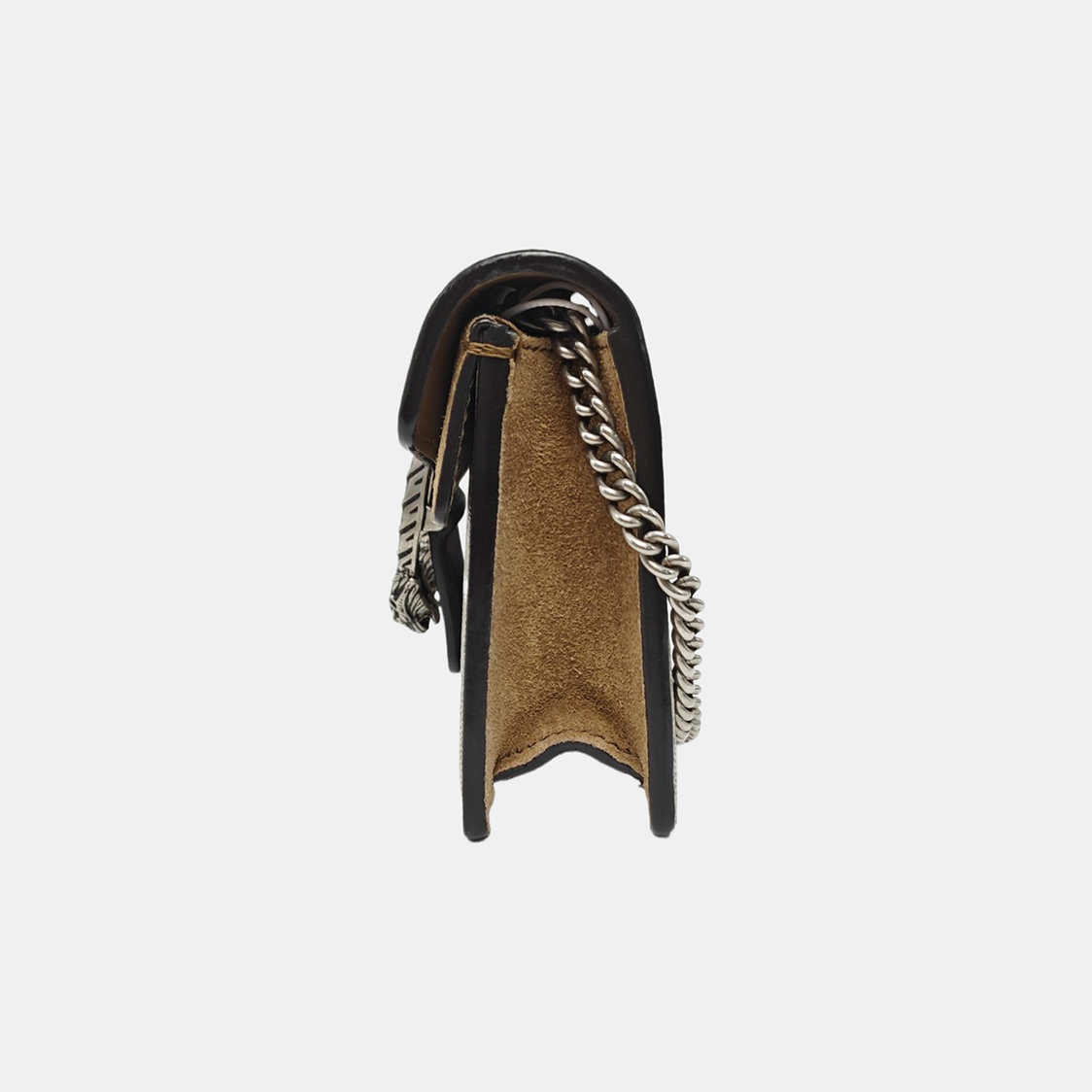 Dionysus Super Mini Monogram Coated Canvas Beige