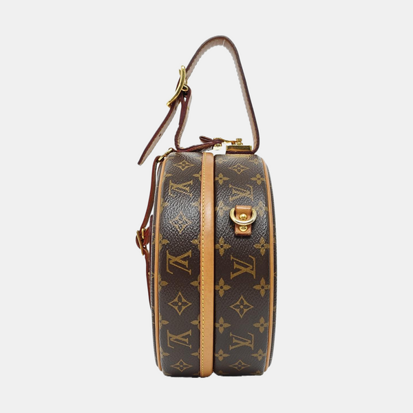 BOITE CHAPEAU PM Monogram Coated Canvas Brown