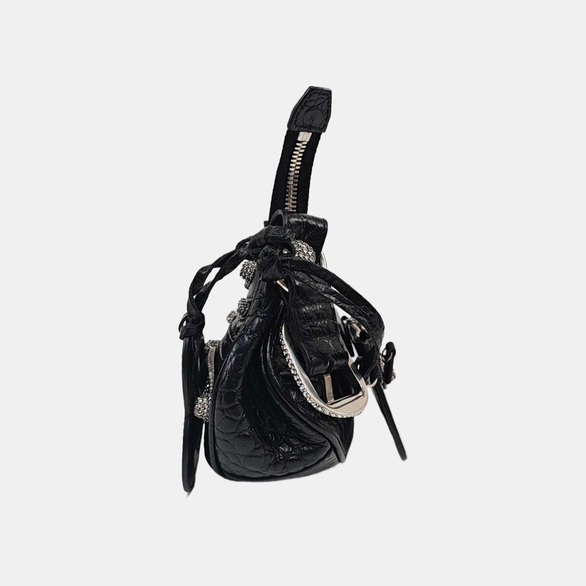 Le Cagole Small Calfskin Black