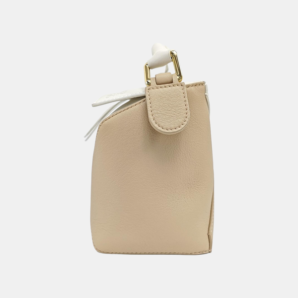Puzzle Small Calfskin Beige