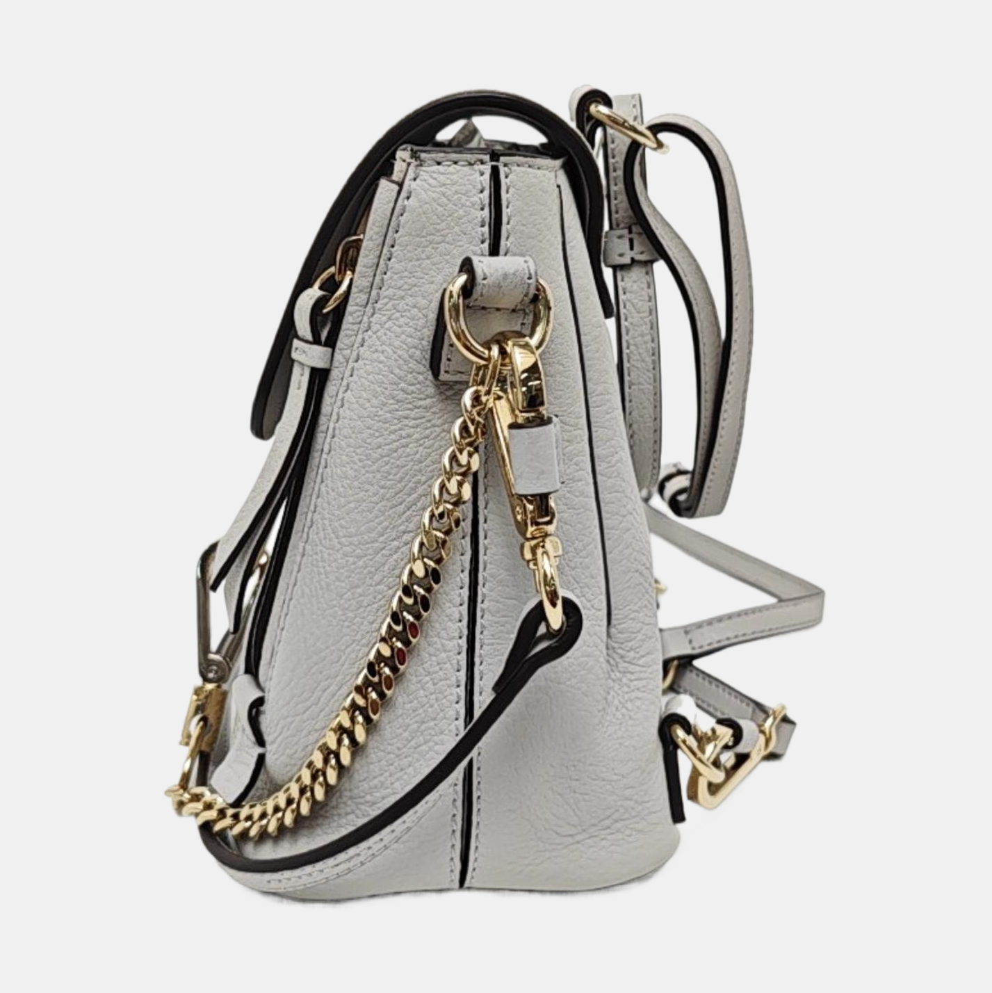 Faye Mini Quilted Calfskin Blue