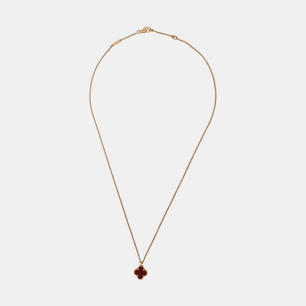 Sweet Alhambra 18k Rose Gold Necklace