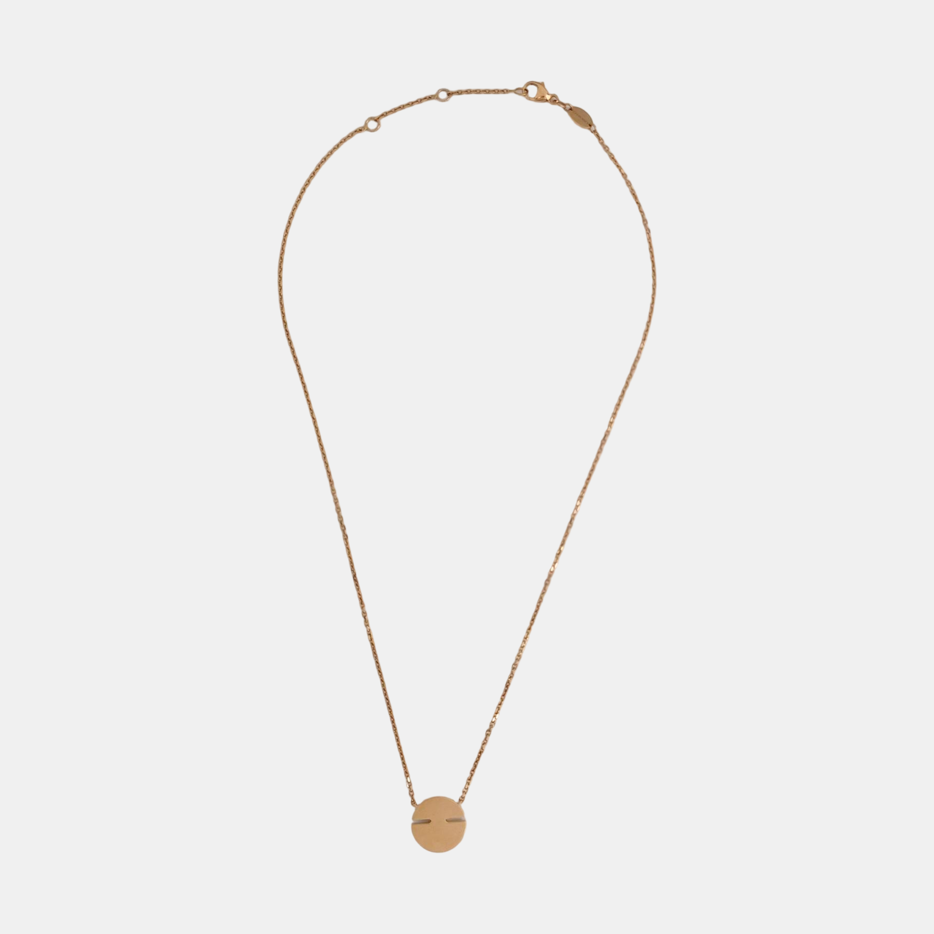 Jeux De Liens 18k Rose Gold Necklace