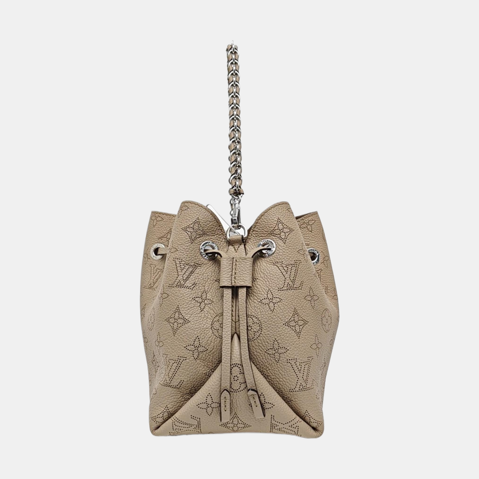 BELLA Monogram Calfskin Gray
