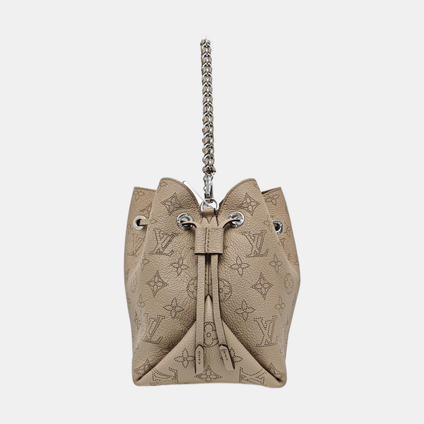 BELLA Monogram Calfskin Gray