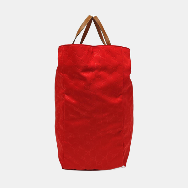GG Imprime Monogram Nylon Red