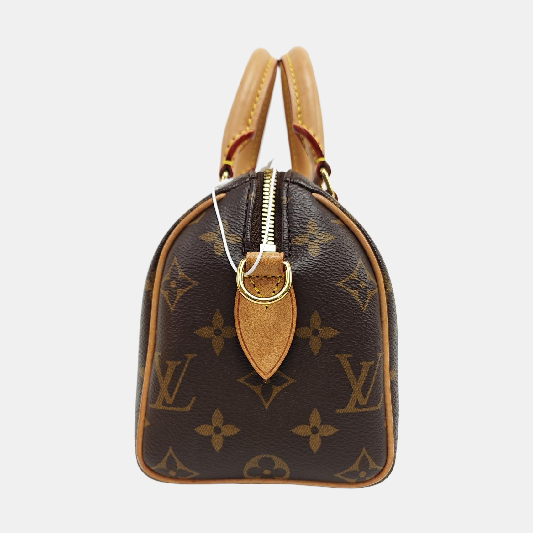 SPEEDY 20 Monogram Coated Canvas Brown