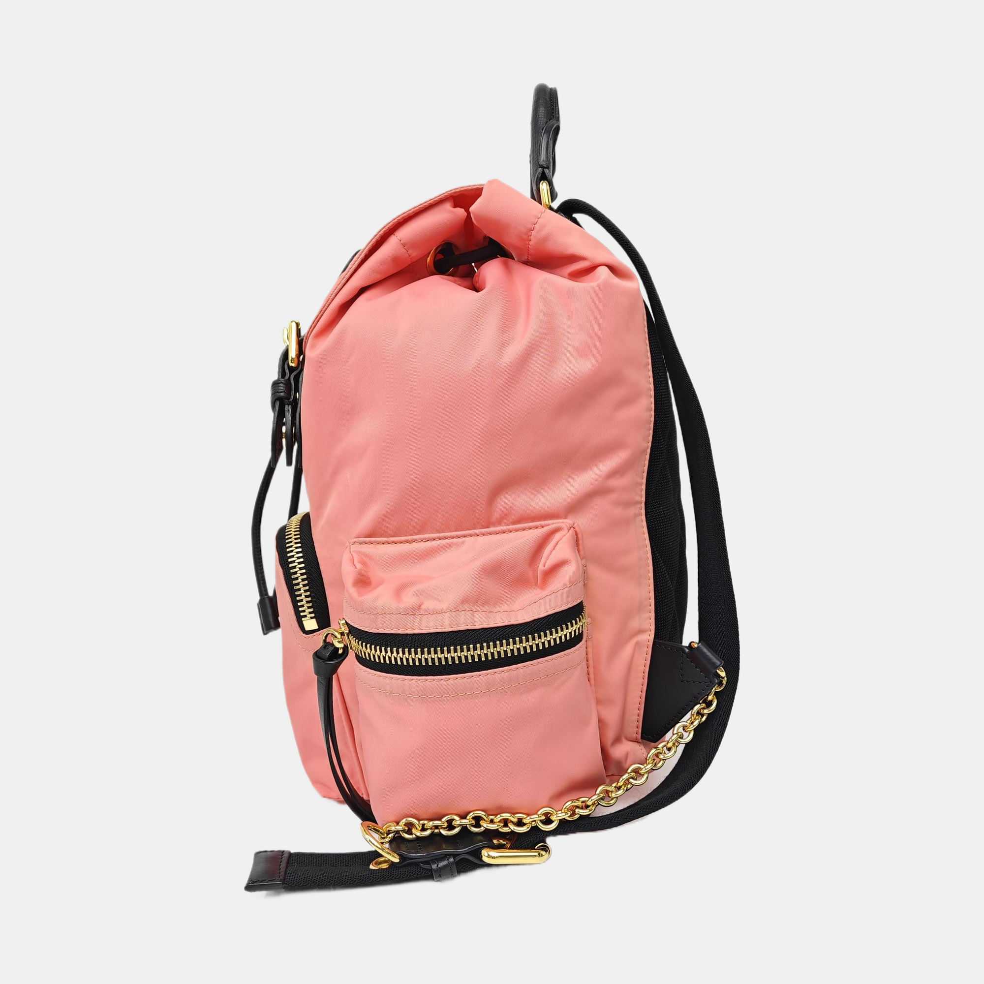 The Rucksack Medium Nylon Pink