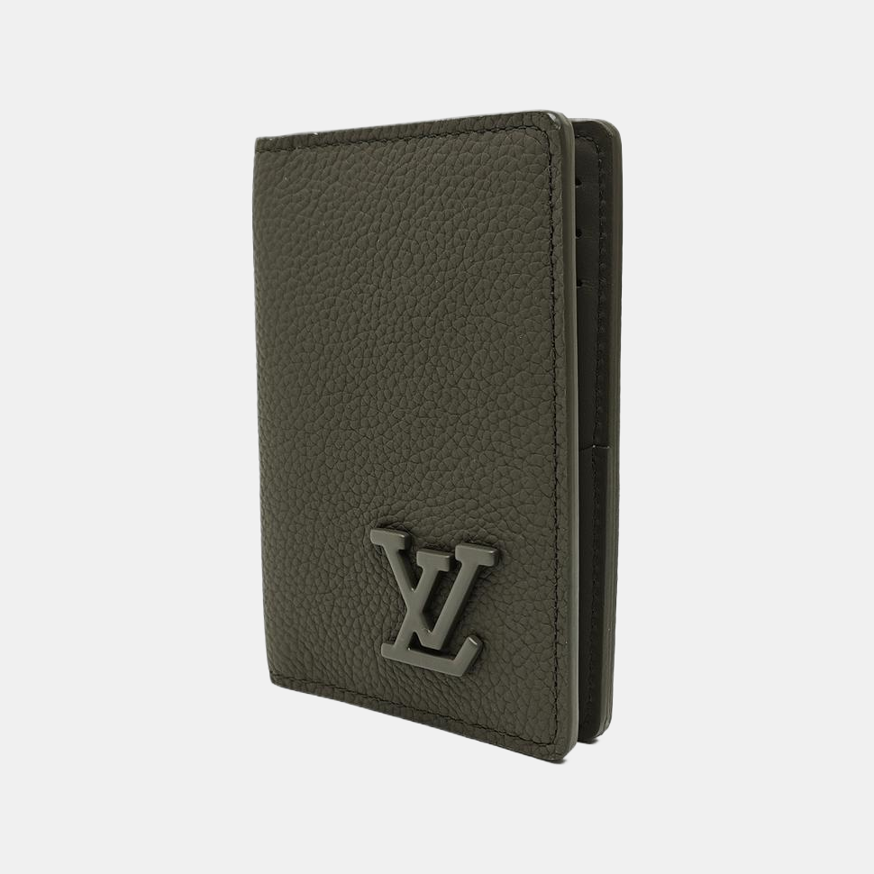 Calfskin Wallet Gray