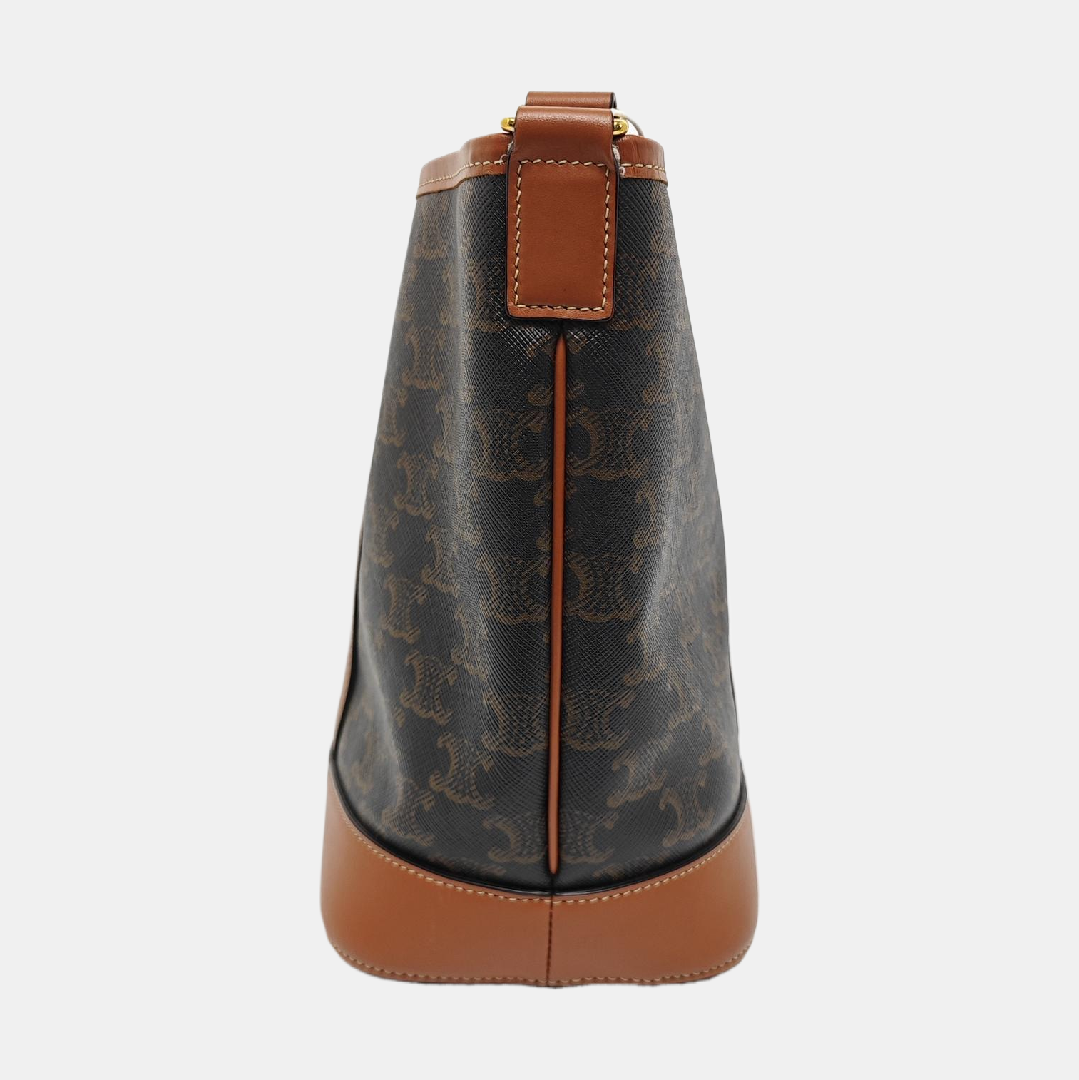 TRIOMPHE CANVAS Small Coated Canvas Brown