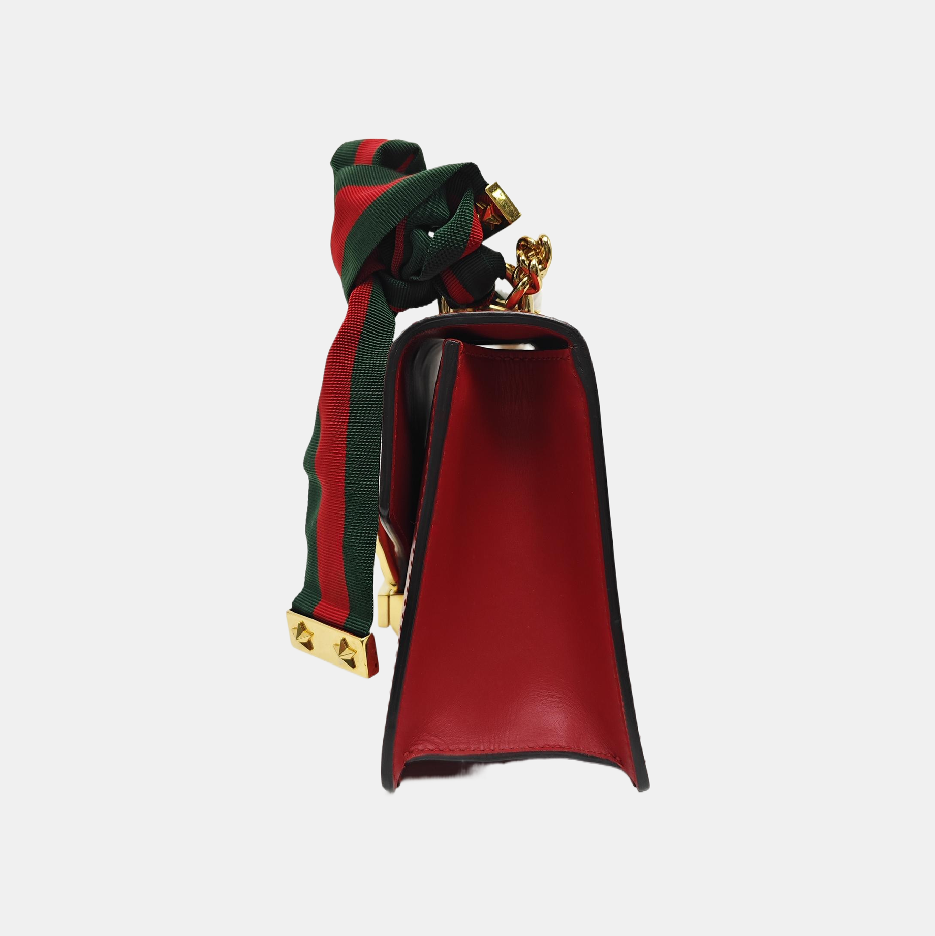 Sylvie Mini Calfskin Red