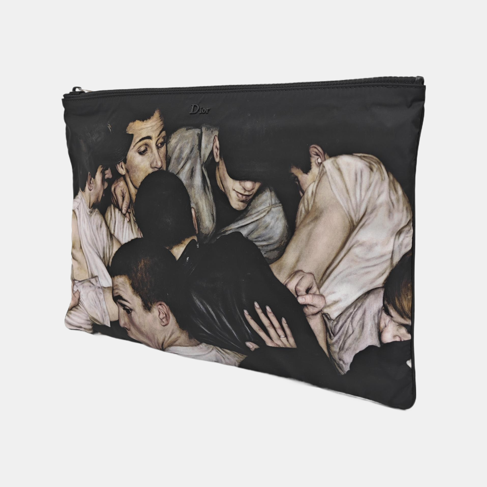 Nylon Clutch Black