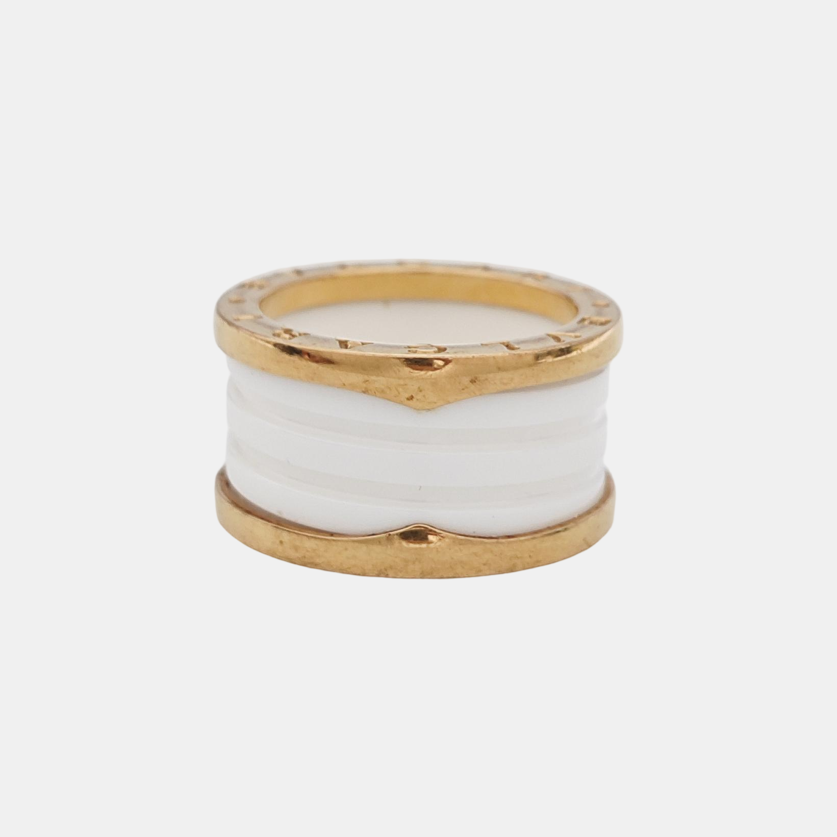 B.ZERO1 18k Rose Gold Ring EU 54