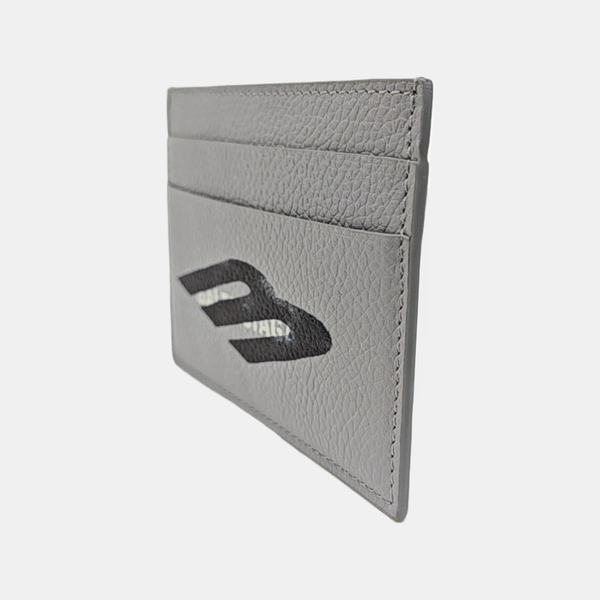 Cash Calfskin Gray Card Holder