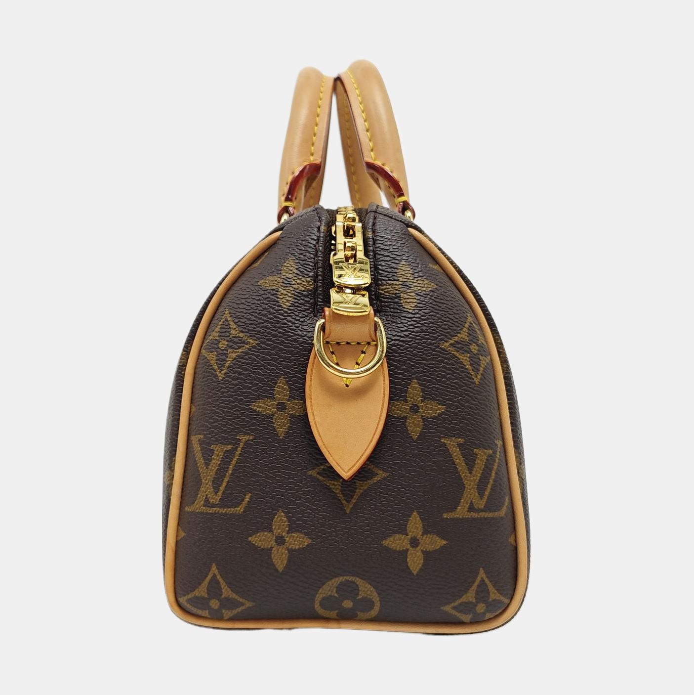 SPEEDY 20 Monogram Coated Canvas Brown