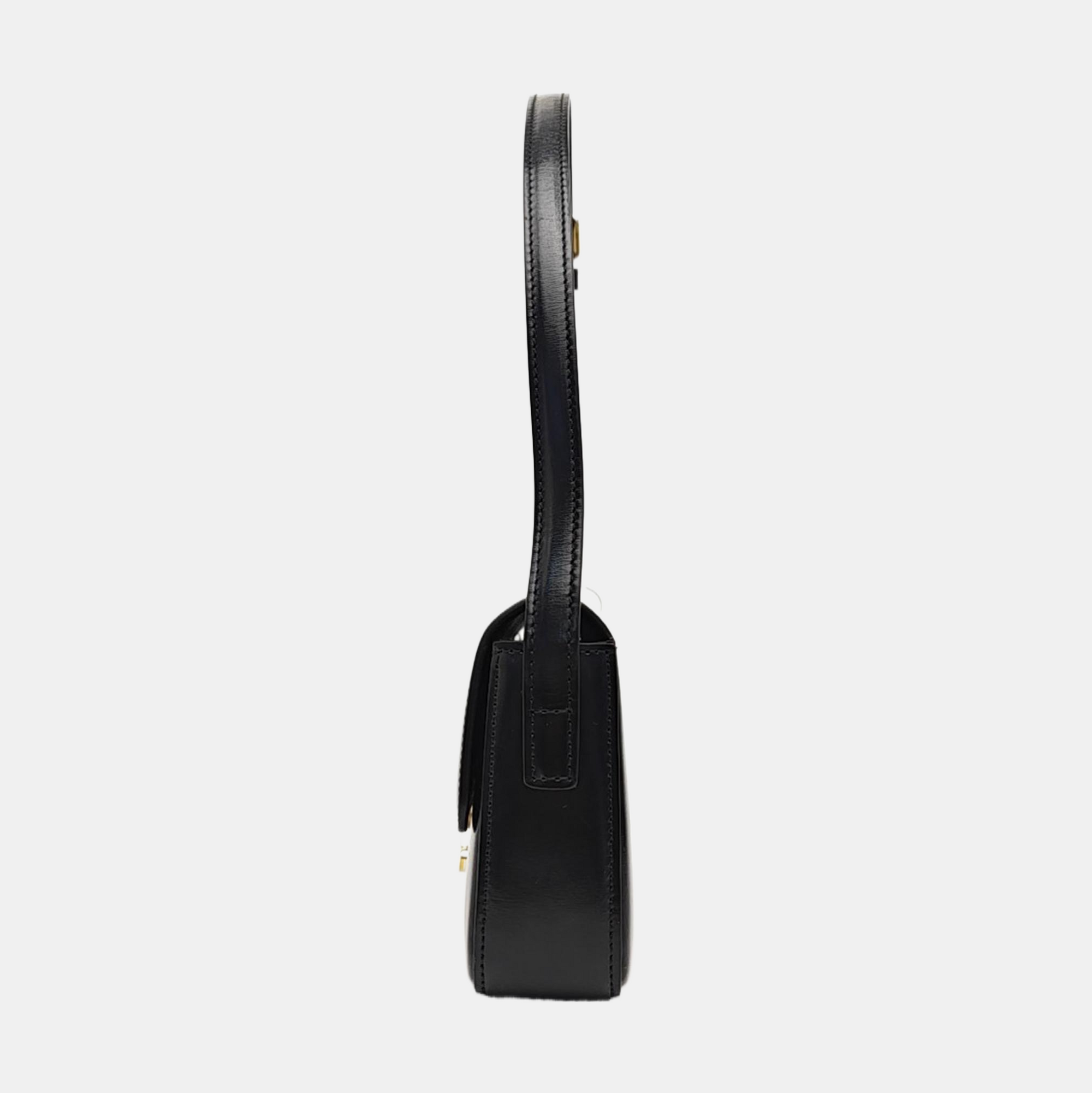 TRIOMPHE Small Calfskin Black