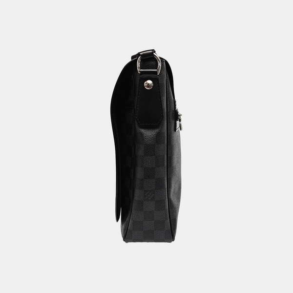 DANIEL Damier Graphite Coated Canvas Gray