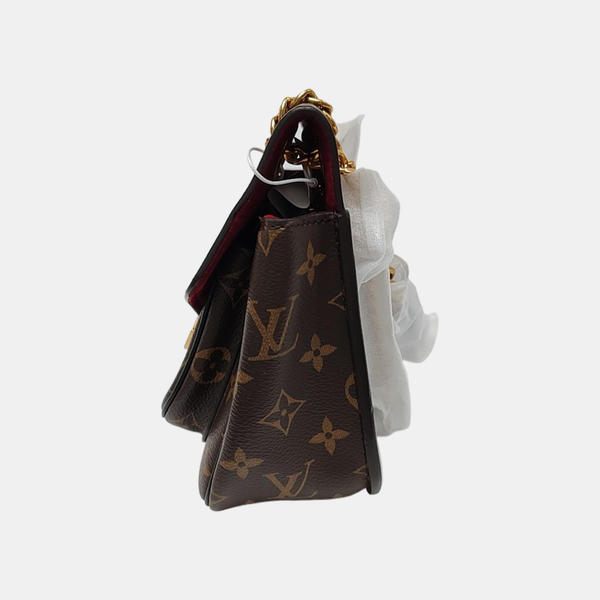 PASSY Monogram Coated Canvas Brown