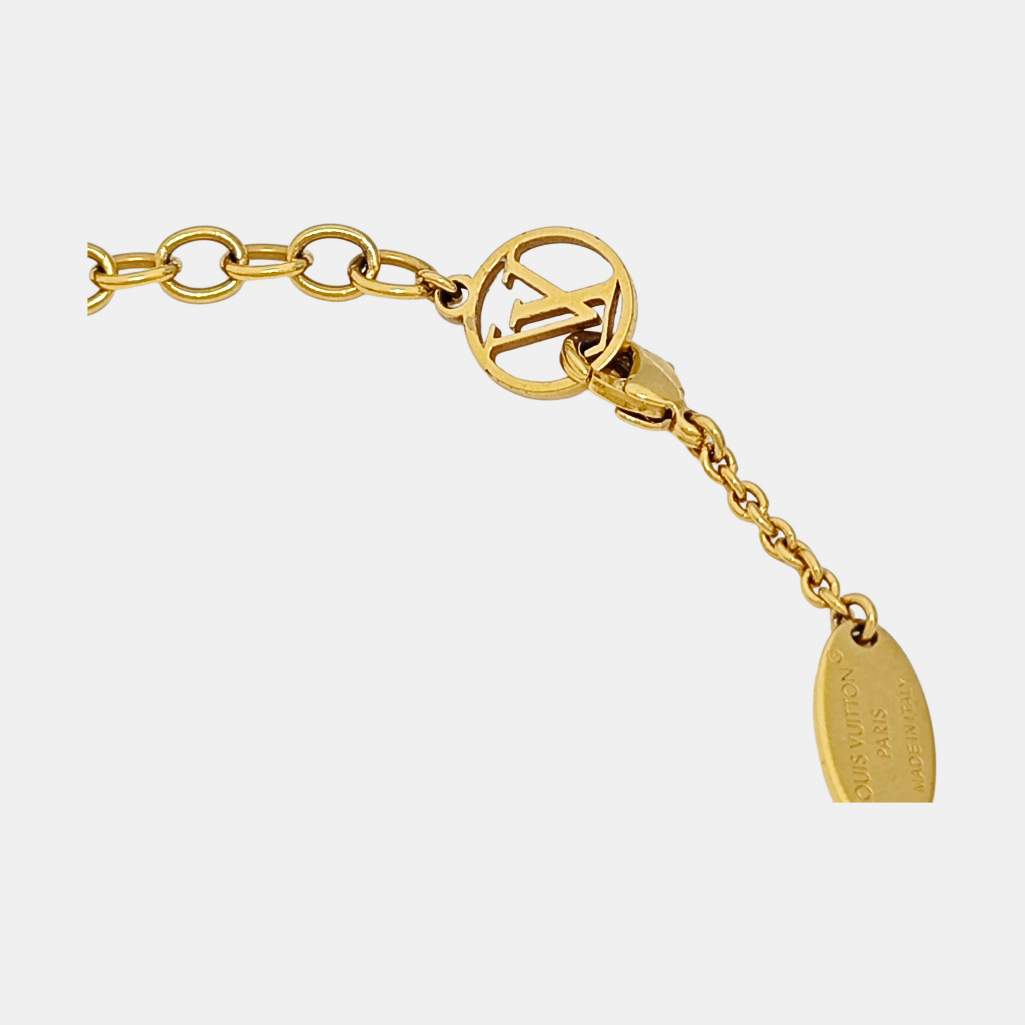 LV ICONIC Metal Gold Bracelet
