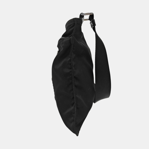 Nylon Shoulder Bag Black