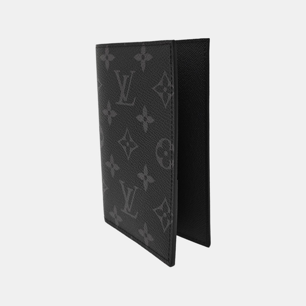 Monogram Coated Canvas Wallet Gray